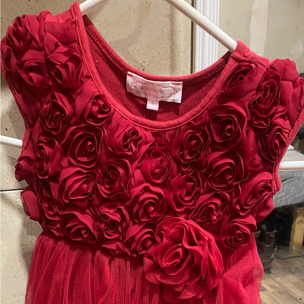 Popatu Girls Size 5 Holdiay Dress